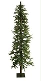 8′ Natural Alpine Artificial Christmas Tree – Unlit