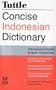 Tuttle Concise Indonesian Dictionary: Indonesian-English English-Indonesian