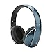Whitelabel MusicStudio Bluetooth 4.0 Over Ear Headphones, Wireless Stereo Headsets Earphones, Built in Mic Hands-free Calling, 3.5mm Audio Input, Wireless or Wired(Metal Blue)