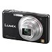 Panasonic DMC-SZ1EB-K Black 10x Super Zoom Compact Camera with 25mm LEICA Lens and HD Movie