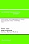 Panel Data and Structural Labour Market Models (Contributions to Economic Analysis)