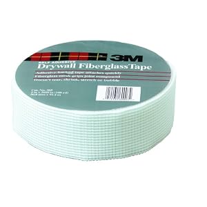 3M 385 Scotch Drywall Fiberglass Tape, 1-Pack by 
