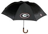 NCAA Georgia Bulldogs Wood Handle Umbrella