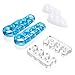 BESKIT 6 PCS Toe Stretchers Toe Separators Toe Splint for Yoga, Toe Straighteners for Hammer Toe, Bunion Relief, Foot Pain Relief, Hallux Valgus