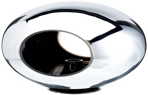 Esprit 308673 Pebble Tischleuchte / Glas au&szlig;en und innen silber / &oslash; 40 x 22 cm / 60 W, 230 Preisvergleich