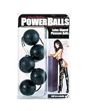 Anna Malle's Latex Dipped Power Balls, Black