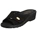 Fly Flot Women's Silvia Slide Sandal,Black,38 EU (US Women's 7.5-8 M)