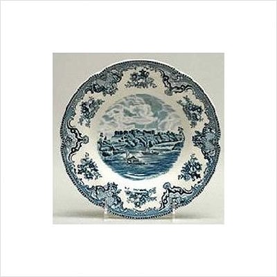 Johnson Brothers Old Britain Castles 8-1/2-Inch Rim Soup Bowl, Blue