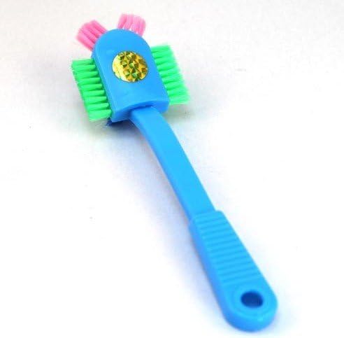 Umiwe(TM) Creative Plastic Handle Multi Degree Full Range Clean Wash Shoe Brush With Umiwe Accessory