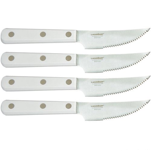 LamsonSharp 39443 White Narrow Steak Knife