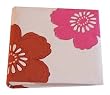 Tudor Photo Linen Meadow Flower Memo Photo Album, Pink/ Orange, Holds 200, 6 x 4 Photos
