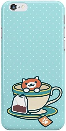 Neko Atsume - Ginger tea iPhone 6 Case Kitties for Iphone Case (iphone 6s white) 4.7" 3D
