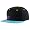 black/cyan