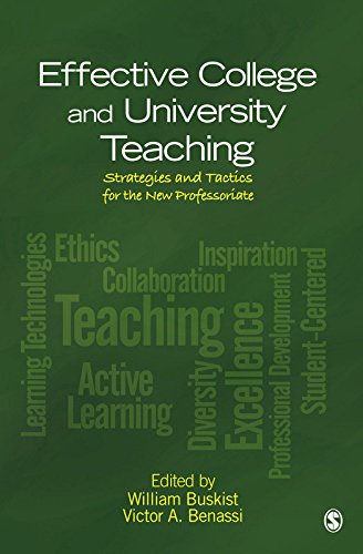 Effective College and University Teaching: Strategies and Tactics for the New Professoriate