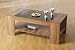 Walnut Black Gloss Coffee Table Hollywood Range