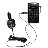 2 in 1 FM Transmitter and Car Charger for the Blackberry Storm 2 - Gomadic Brand w/ TipExchange Technology