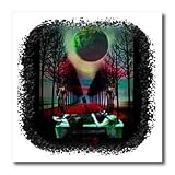 Silent Knight night darkness darkart fantasy darkfantasy fantasyart princess guards - 6x6 Iron On Heat Transfer For White Material