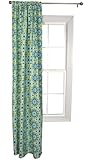 Trend Lab Waverly Solar Flair Window Drape, Blue/Green