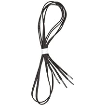 Perma-Ty 738140030 30" Black Elastic Shoelace (3 per Bag)