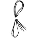 Perma-Ty 738140030 30" Black Elastic Shoelace (3 per Bag)