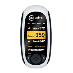 Celestron Course Pro Golf Navigationsger�t (Schlagweitenrechner, 20 parallele Kan�le, Sensitivity SiRF Star III, mini-USB) grau