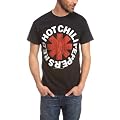 T-Shirt Red Hot Chili Peppers Noir Asterisk L (T-Shirt taille Large)