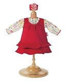 Corolle 17 Inch Classic Baby Doll Fashions Red Dress Set