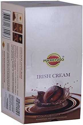 Marengo Chocolate Covered Coffee Beans Irish Cream 25gr, 0.88 Oz (pack of 1)