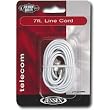 Jensen 7 Foot Phone Line Cord - White
