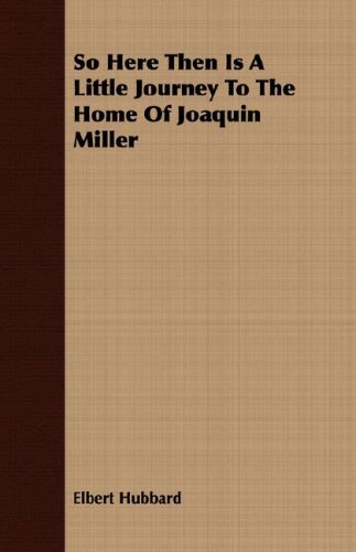  Joaquin Miller