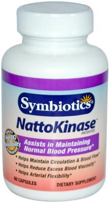 New - Symbiotics NattoKinase - 60 Capsules