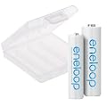 4er Pack Sanyo Eneloop Akkus Mignon AA Akku Batterien in hochwertigen Akkuboxen - NEUESTE VERSION