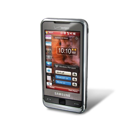 Samsung Omnia i910 Phone, Silver (Verizon Wireless) Touchscreen Cell Phone - No Contract