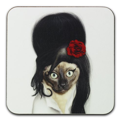 Takkoda Amy Cat Coaster
