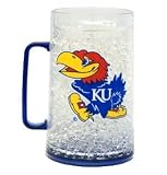 Kansas Jayhawks Crystal Freezer Mug - Monster Size