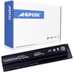 [Extended Battery]Agptek 12 Cells 8800mAh Battery for HP Pavilion DV4 DV4T DV5 DV5T DV5Z DV6 G50 G60 G70 Compaq Presario CQ40 CQ45 CQ50 CQ60 CQ70 HDX16 Series Replace HSTNN-CB72 Laptop