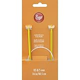 Boye 16-Inch Aluminum Circular Knitting Needles, Size 8