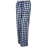 NCAA Minnesota Timberwolves Ladies Navy Blue-White Paramount Plaid Pajama Pants (Medium)