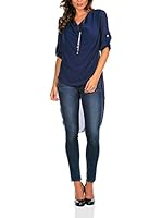 Bleu Marine Blusa Monaco (Azul Marino)