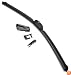 Rain-X 5079278 Latitude 8-In-1 Premium Graphite Coated Wiper Blade - 21