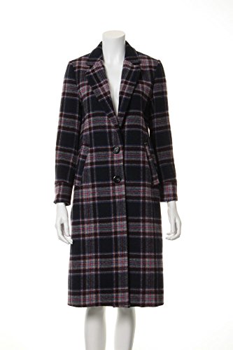 (リリーブラウン)Lily Brown チェックシングルチェスターコート