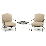 Flint Hills Living Stafford Wrought Iron Bistro Set