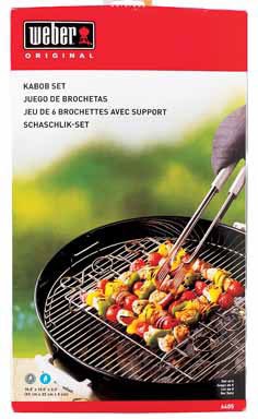 Weber 6405 All-Purpose Kabob Set