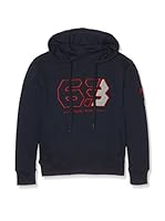 Automobili Lamborghini Sudadera con Capucha (Azul Oscuro)