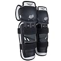 Fox Racing Titan Sport Adult Knee/Shin Guard MotoX Motorcycle Body Armor - Color: Black/Silver, Size: One Size Fits All