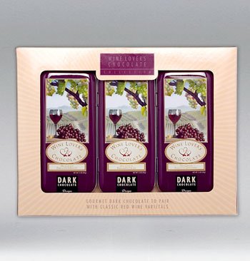 Wine Lover's Chocolate Collection : Three-tin Set - 55/61/72