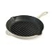 Le Creuset Cast Iron Round Grillit, Almond, 26 cm