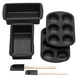 Silicone Solutions Black Bread Baking Set