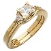 Princess Cut Diamond Wedding Ring Set