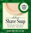 van der Hagen Deluxe Shave Soap - 2 Pack
